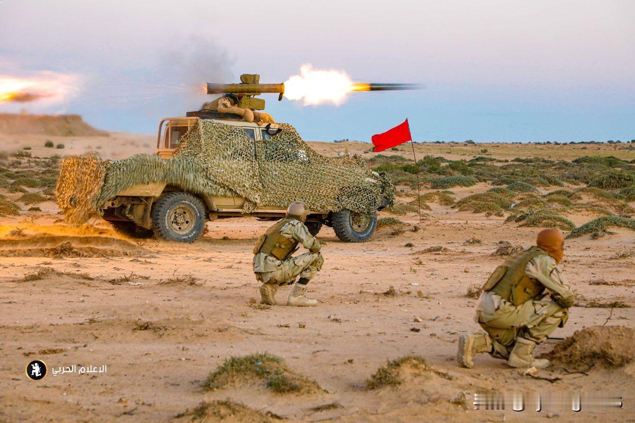 🇱🇾哈夫塔尔元帅麾下利比亚国民军第106旅装备的丰田Hilux皮卡，车上装载