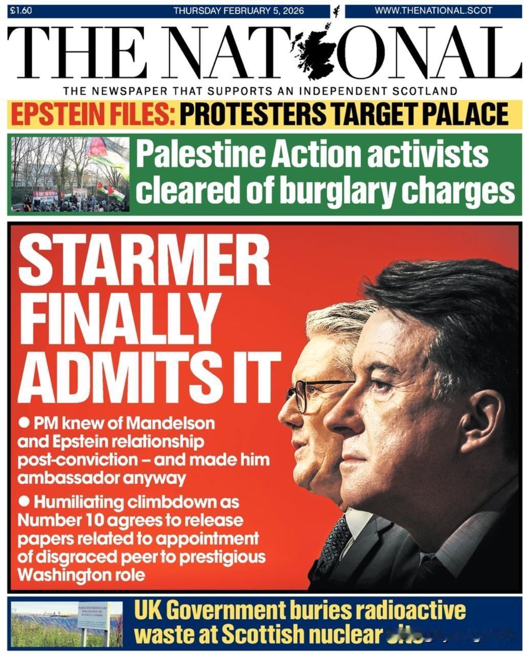 简直就是个活招牌！最近报道了苏格兰民族主义者如何试图揭露英国首相斯塔默的丑闻，他