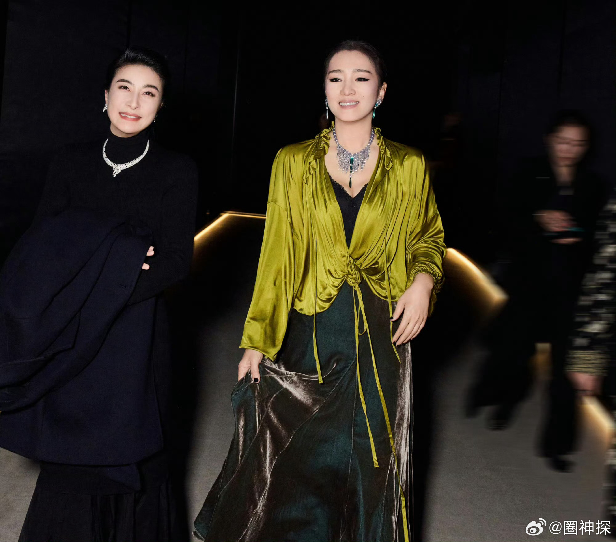 巩俐郭晶晶合照 两大女皇合影👸 ​​​