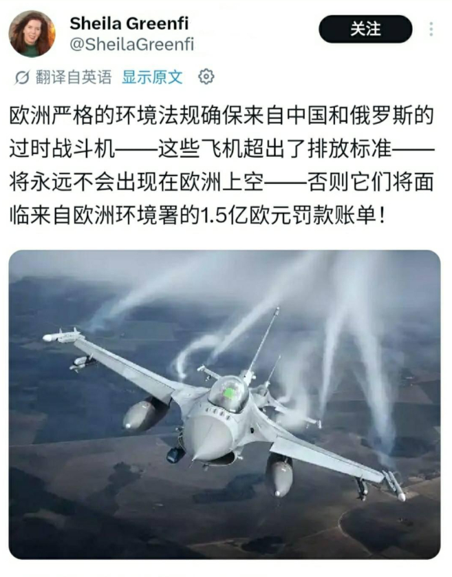 烽火问鼎计划 没有什么防空系统比欧洲环保局的罚款更管用