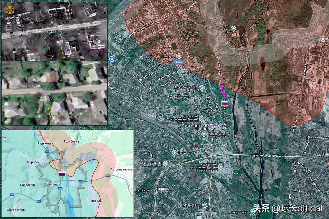 更新库普扬斯克方向俄军的地理定位
2026年7月23日 库皮扬斯克 - 市立医院