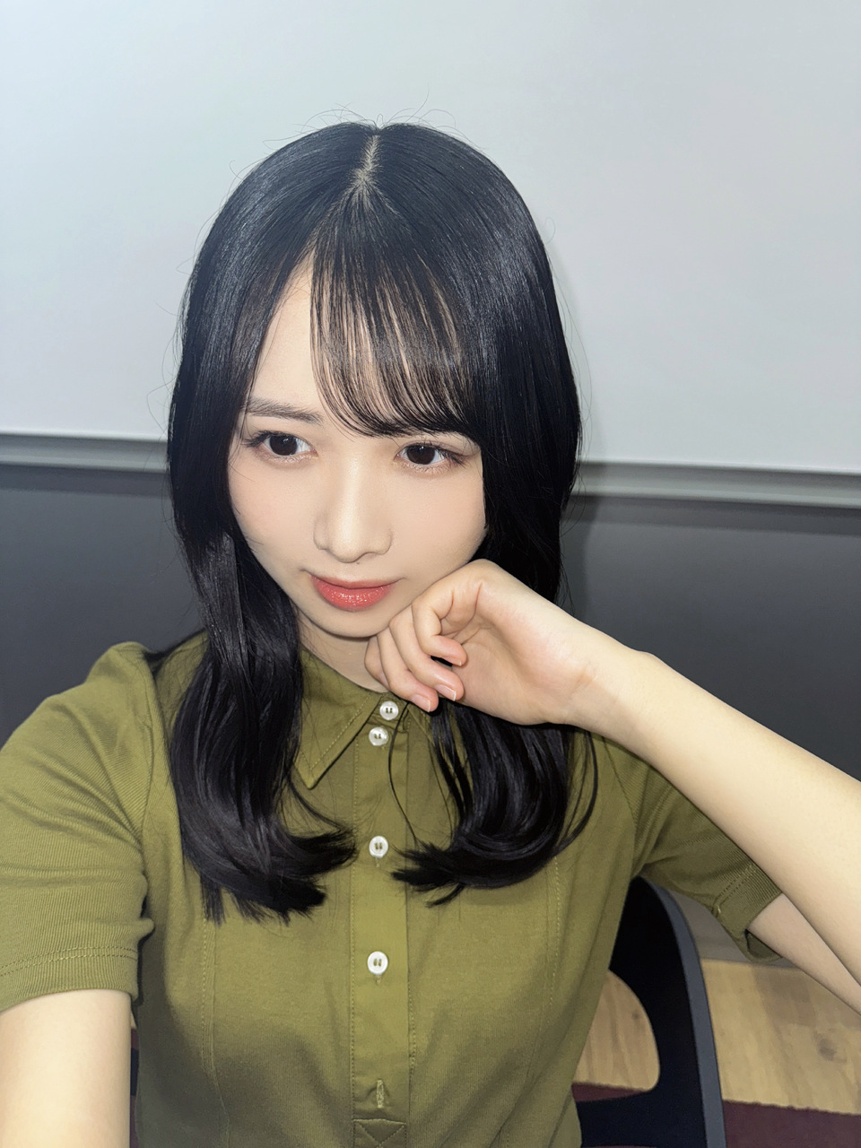 ひなの「今日のおにぎり　おいしくてお気に入り。カルシウムは大事らしいですから積極