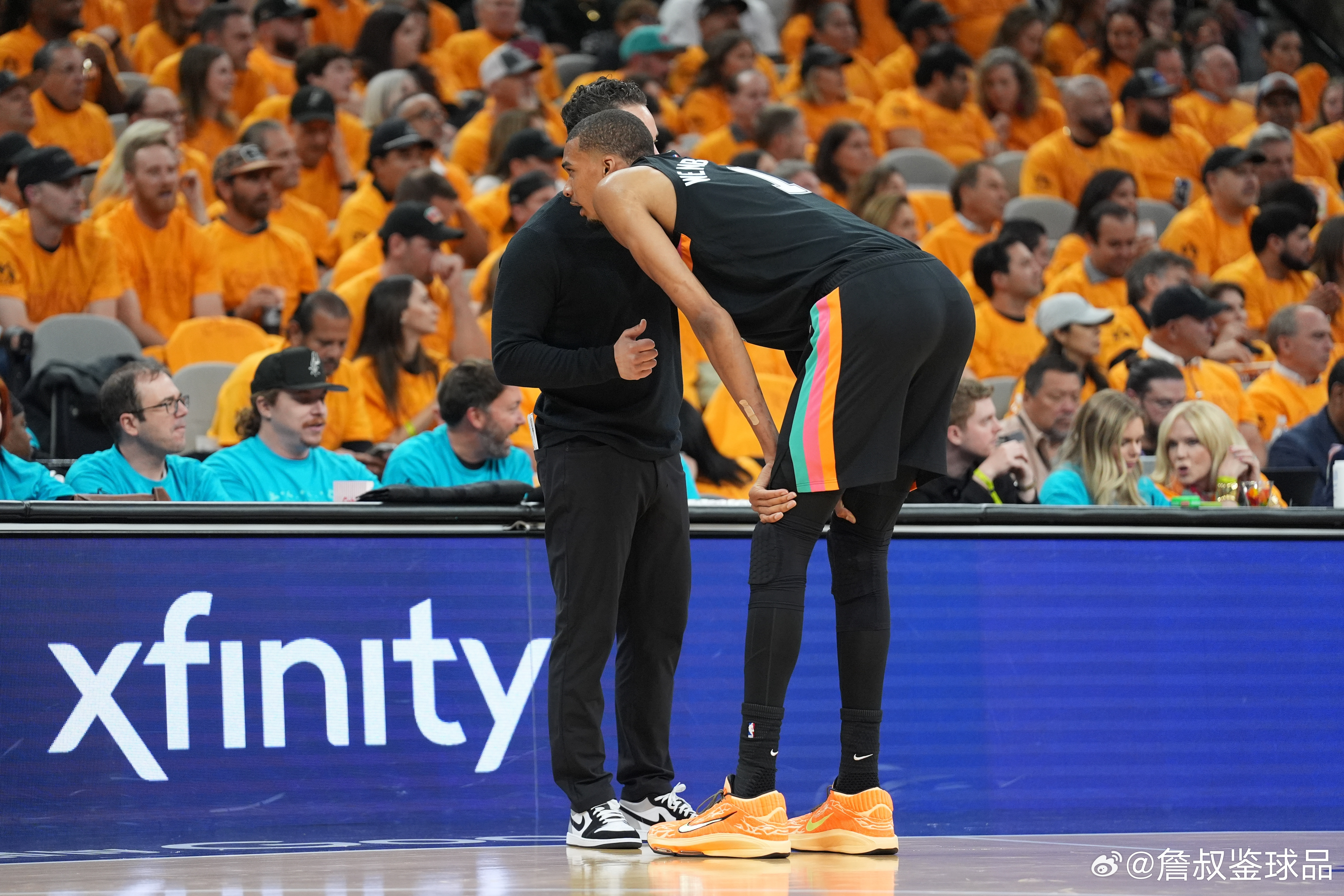 5月29日讯 NBA西部决赛G6，马刺主场118-91力擒雷霆，总比分扳成3-3