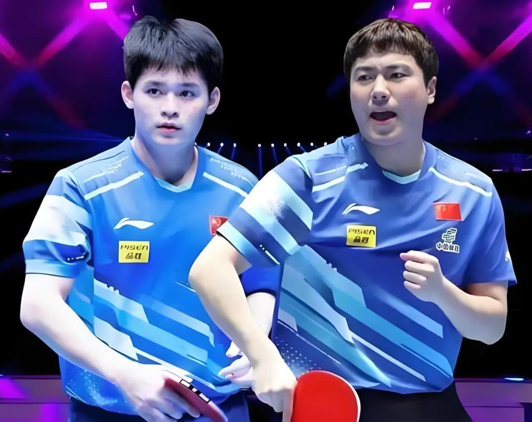 【男双林诗栋再负韩国张禹珍】多哈球星挑战赛男双首轮，国乒派出的最强组合林诗栋/梁
