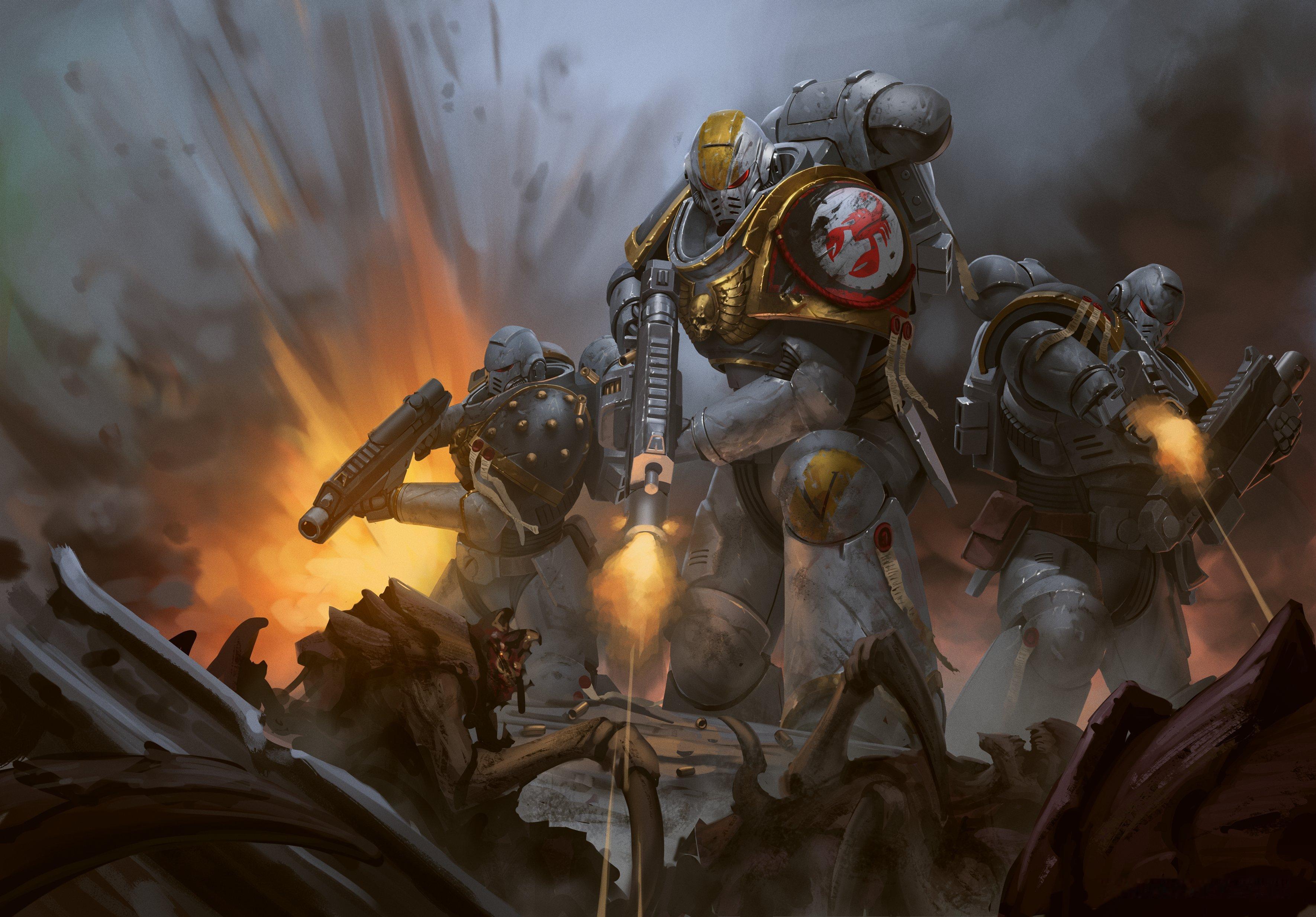 战锤40k 红蝎战团by kookoudge 
