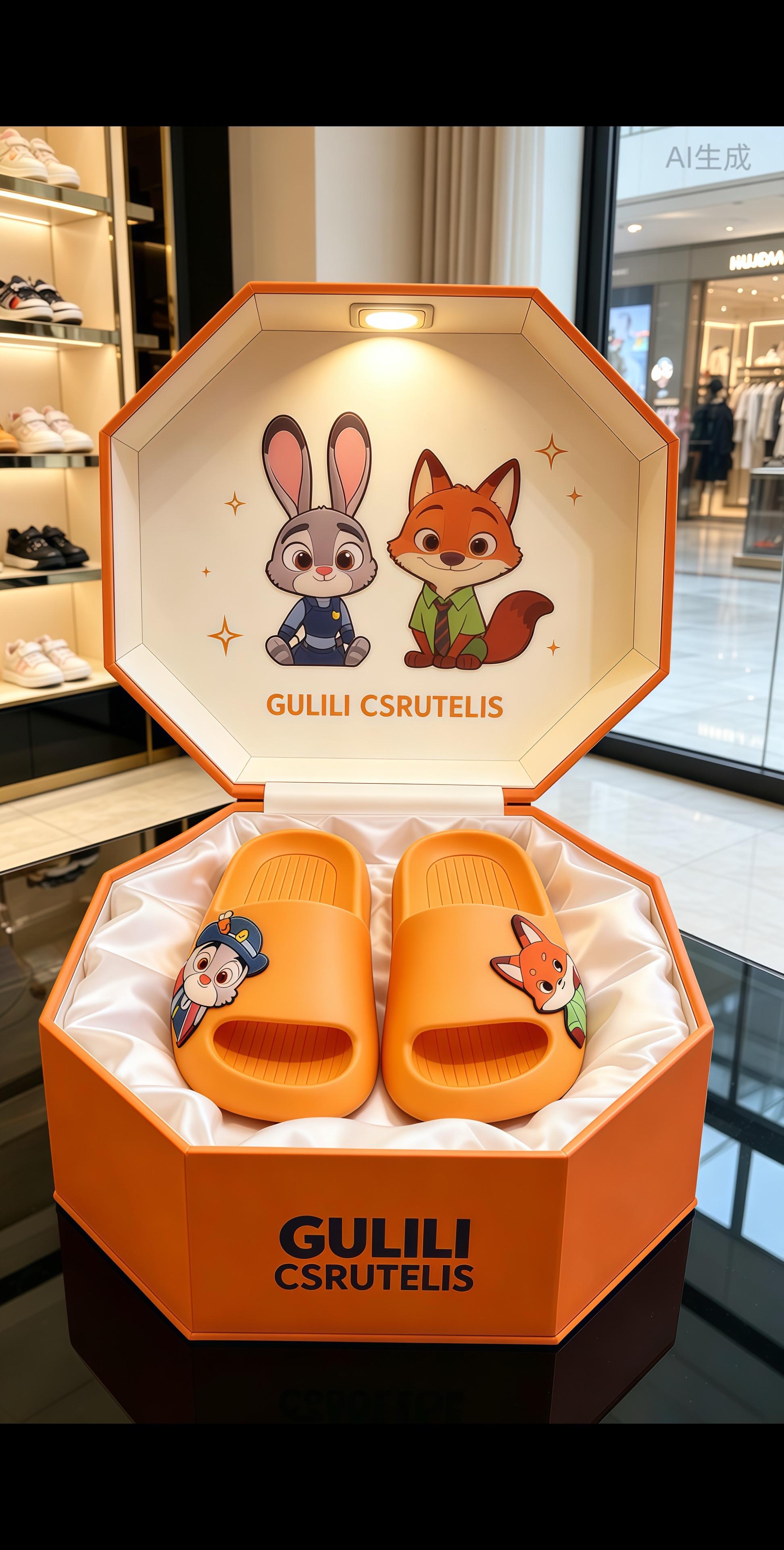 亲子拖鞋洗澡拖鞋 儿童拖鞋卡通拖鞋 朱迪尼克