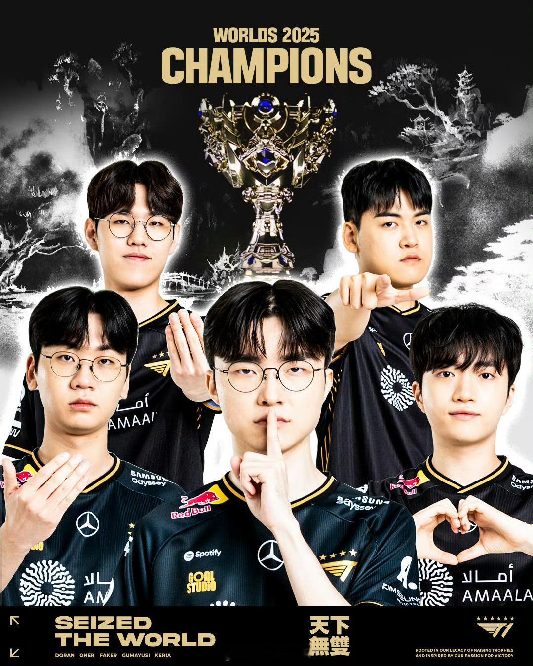 传奇还在继续三连冠，六冠王！！ 