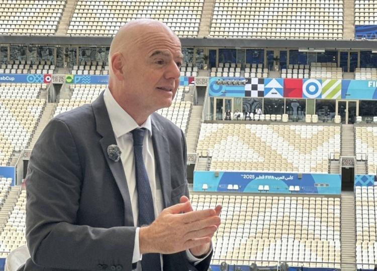 国际足联主席因凡蒂诺在接受《中东报》独家专访，他表示：2026世界杯沙特可能赢西