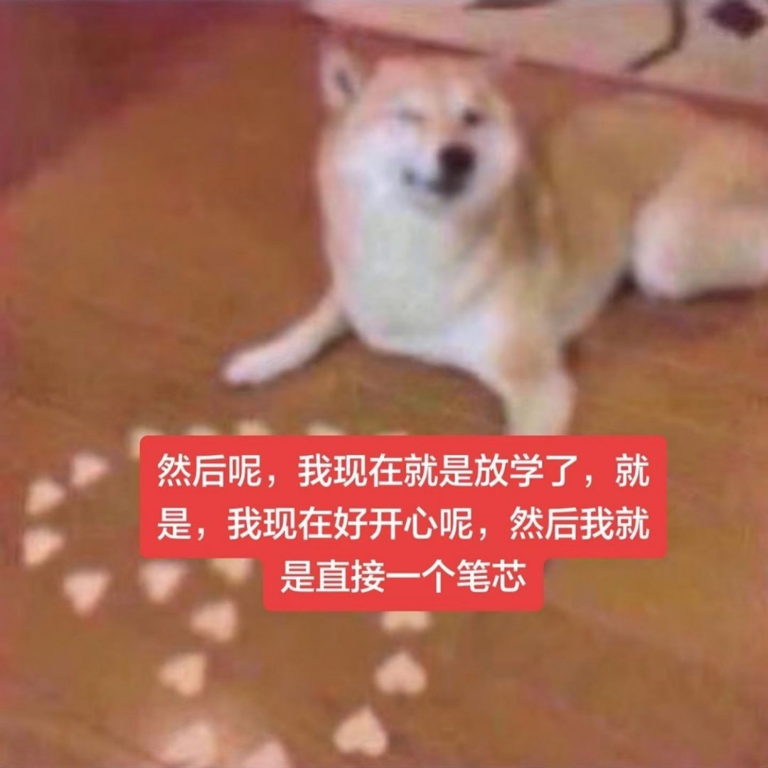 然后呢，我终于放假啦 ​​​