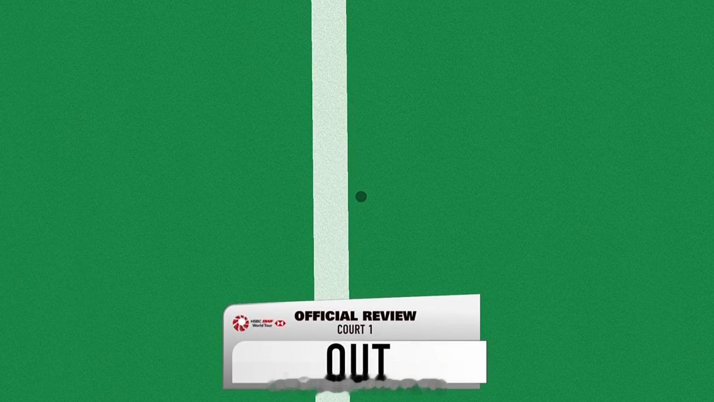 男单 1/4赛 渡边航贵 18-21 李诗沣(4) 拿下第一局！2025年法国羽