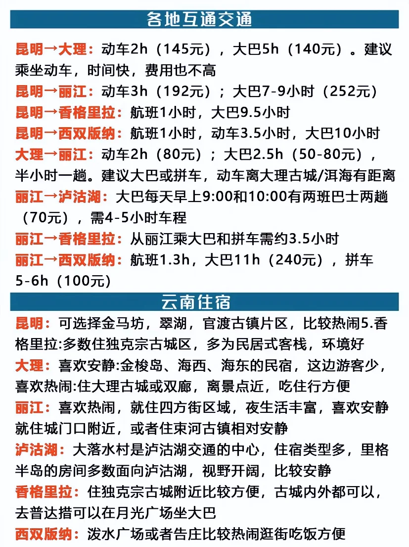 9-10月去云南，国庆去云南，怎么玩？
