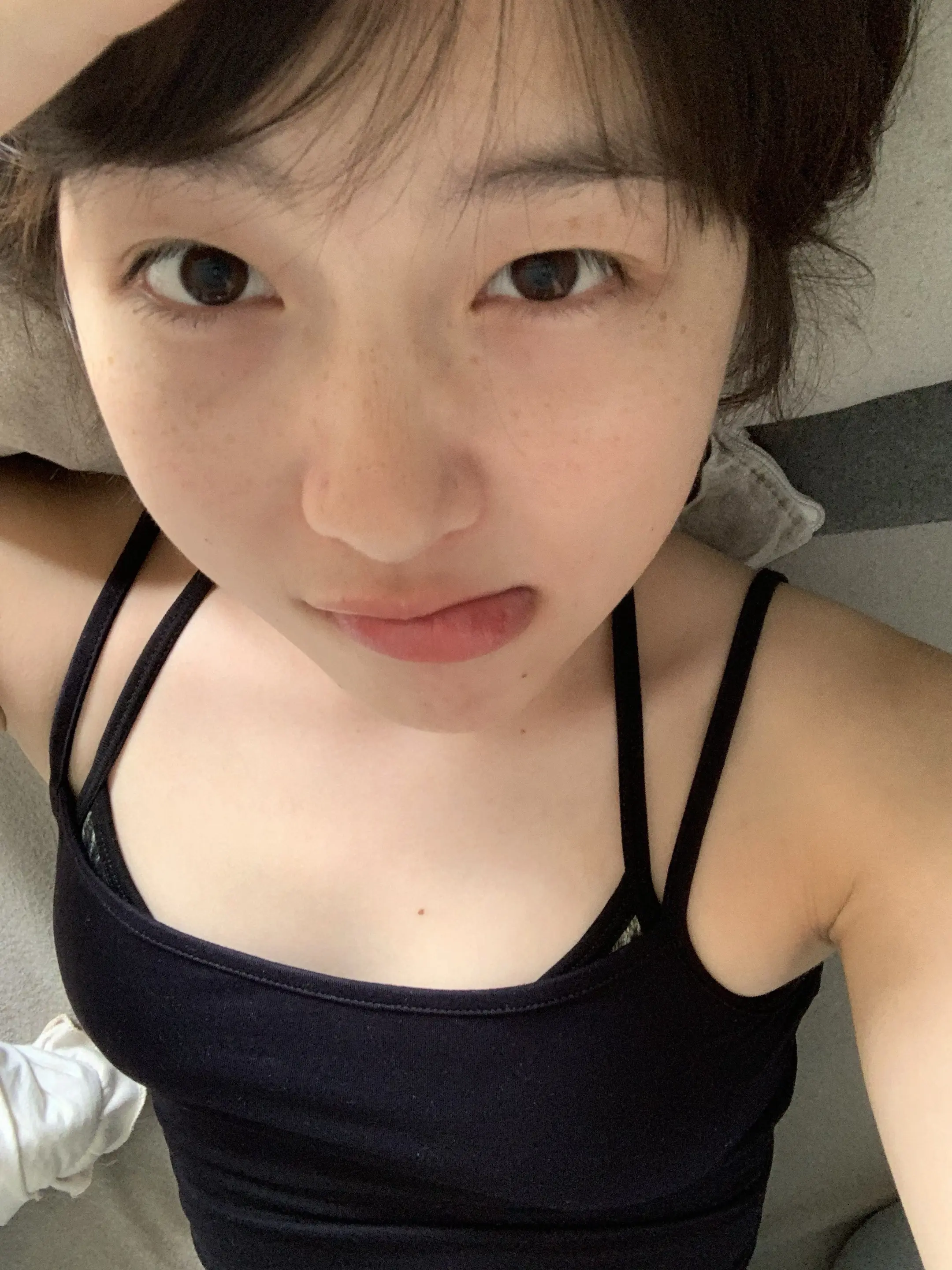 躺下了 水一下