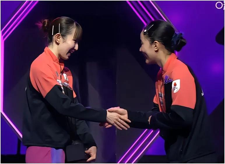 张本美和与早田希娜相比之下，美和还是稚嫩，综合能力不及早田希娜，法兰克福冠军赛3