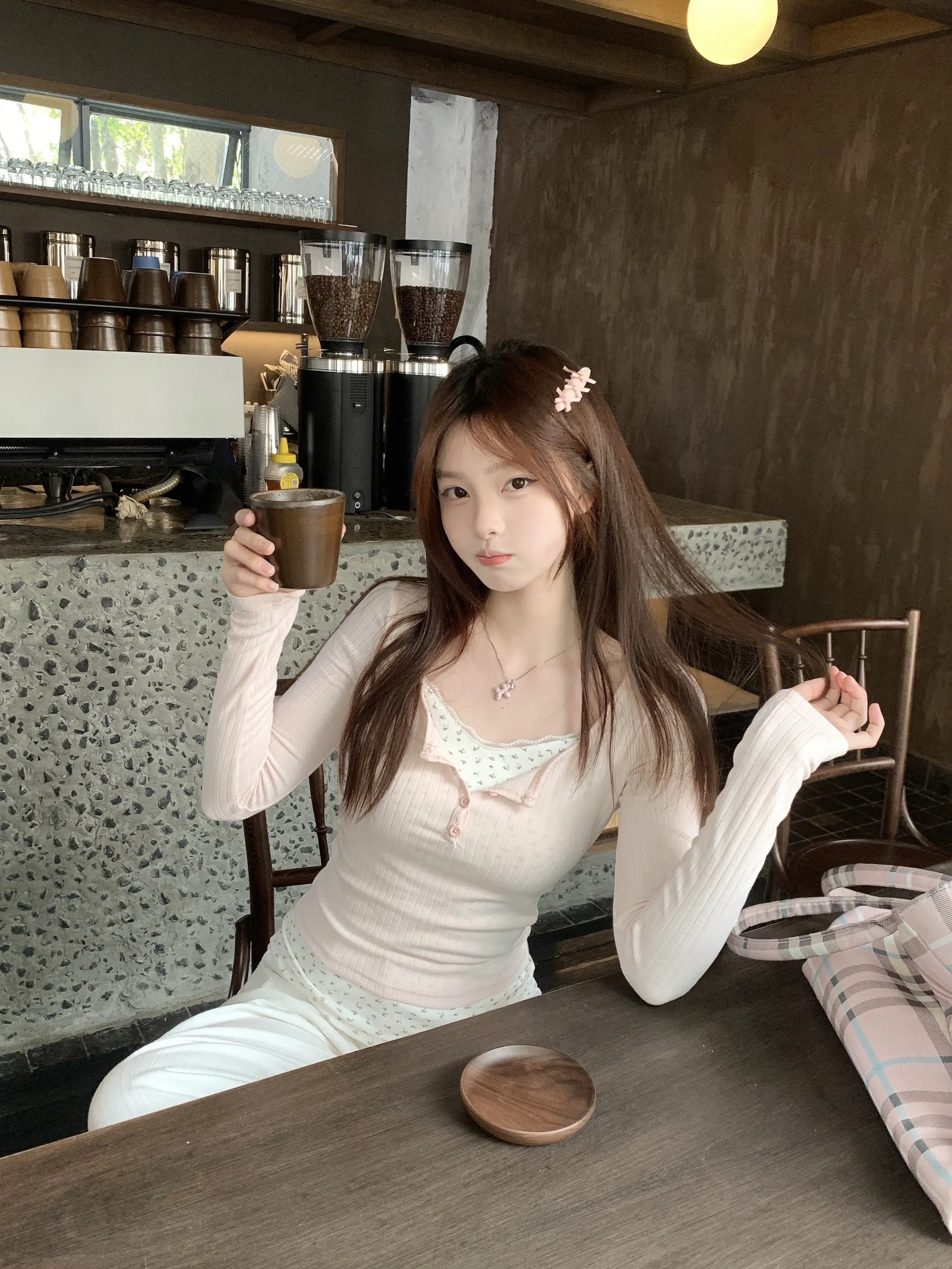 是粉色系的春天呀～