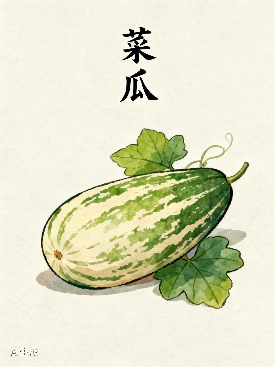 我们这边叫菜瓜，不如甜瓜甜，不如酥瓜脆，不过它的瓤还是甜丝丝的。