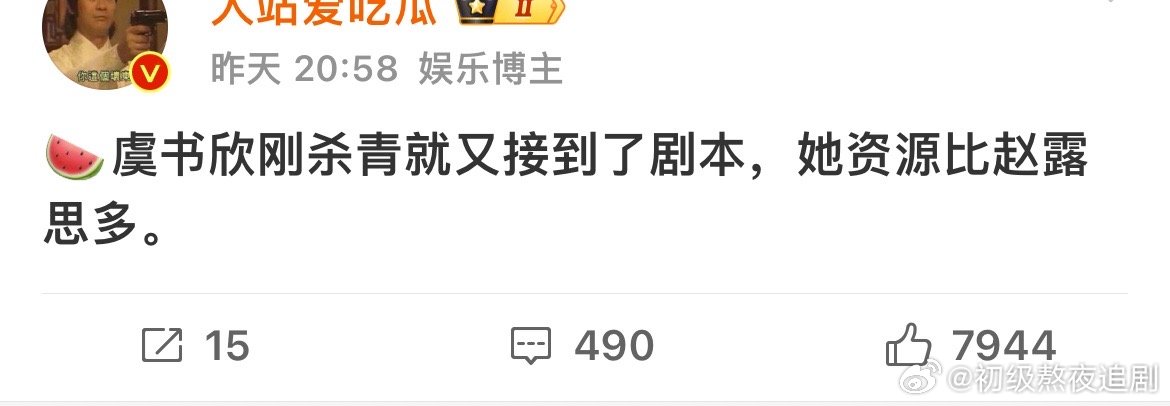 虞书欣资源要比赵露思好，这是真的吗 