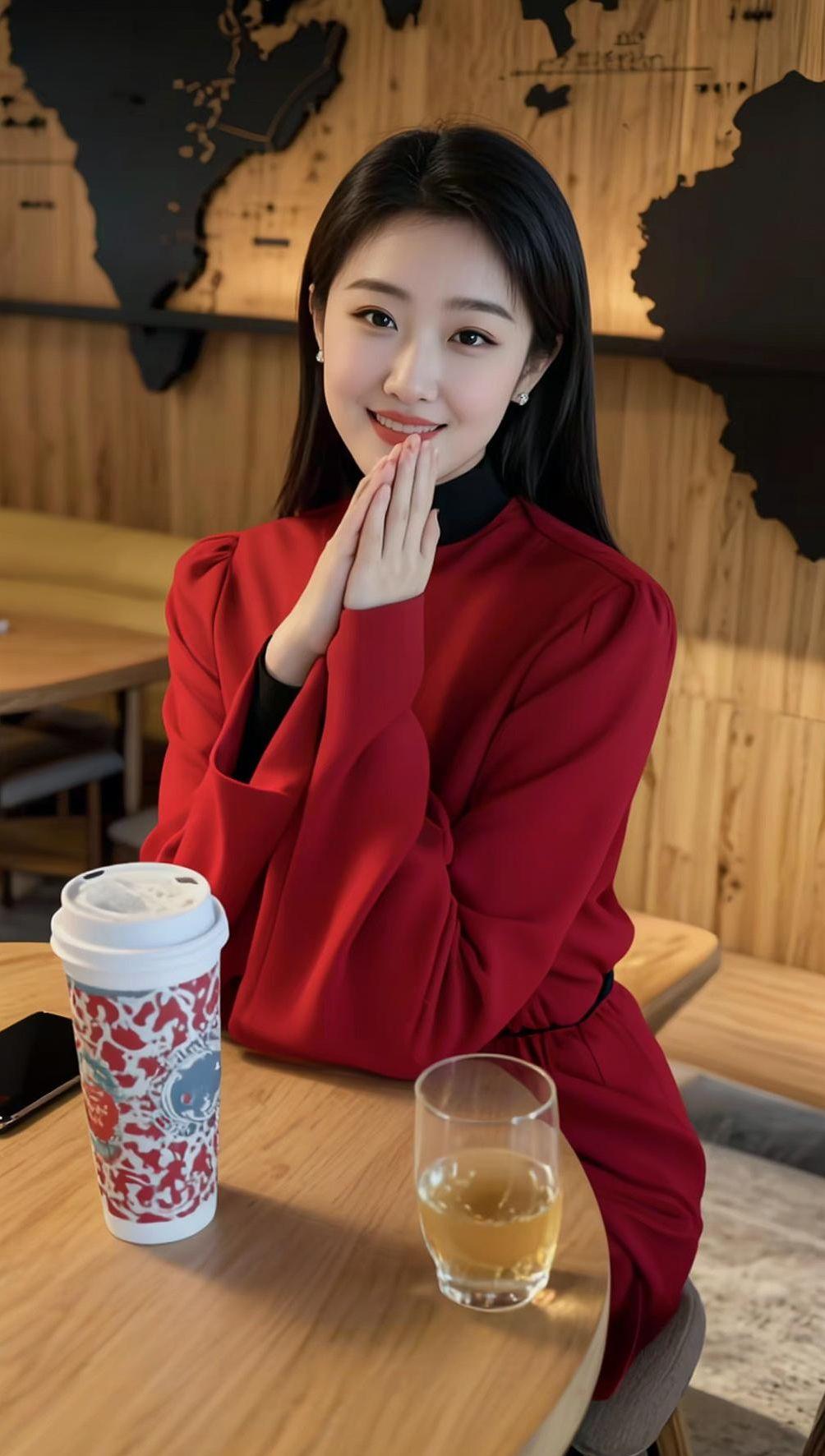 AI红衣随拍 抖音ai创作