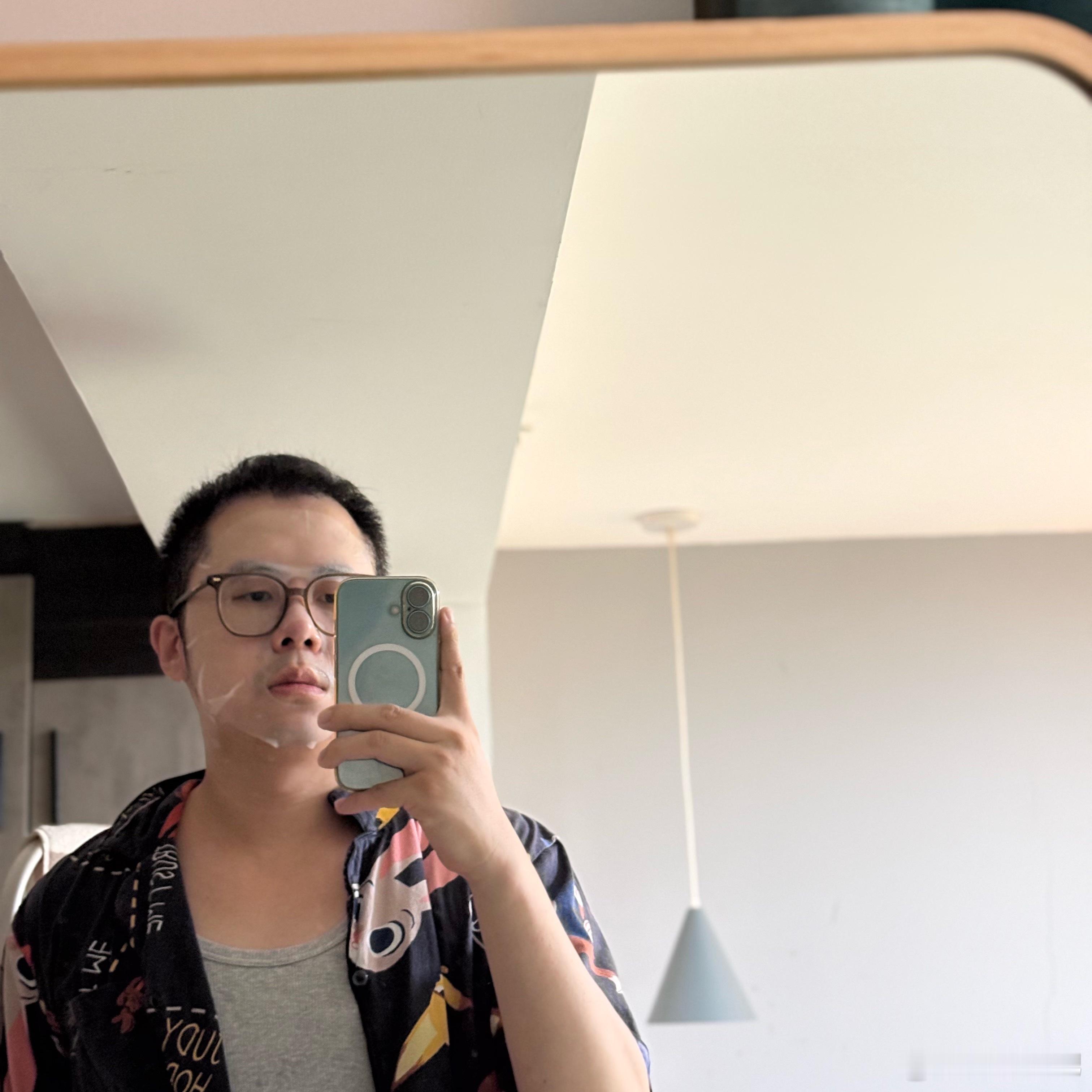 每次揭开面膜都幻想自己芙蓉出水 