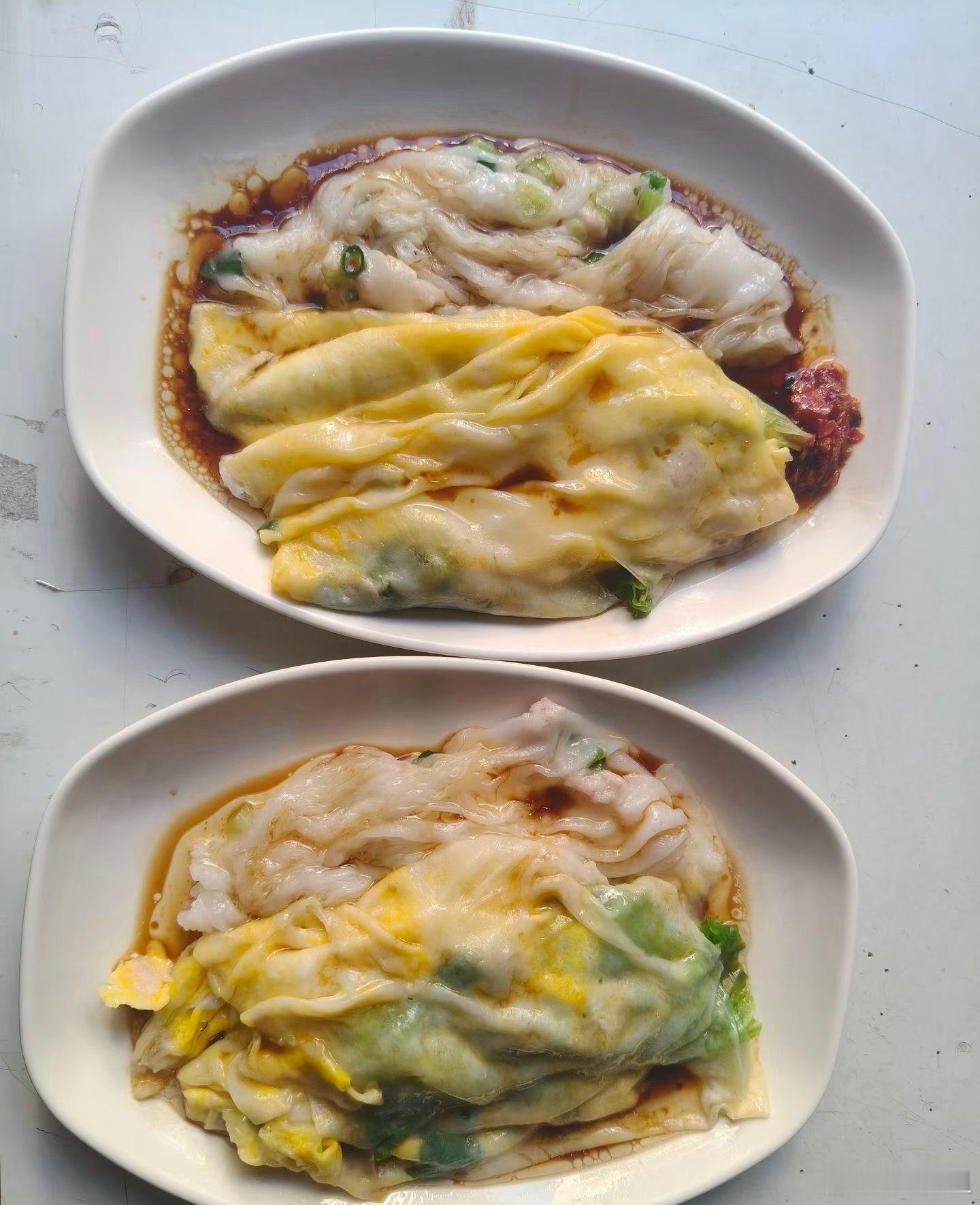 许久没吃肠粉了～今天务必安排上[可爱]大家吃早餐啦[锦鲤附体][锦鲤附体][锦鲤