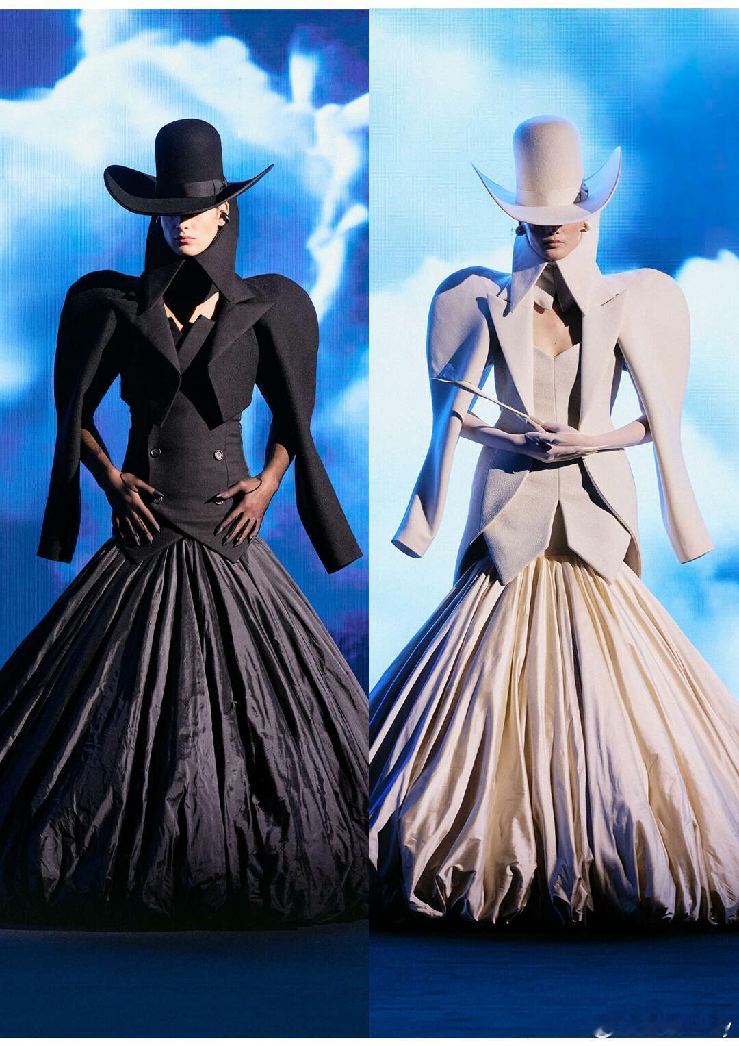 巴黎高定时装周 ｜大秀直击 RobertWun26春夏高定，巴黎丽都的雷暴光影里