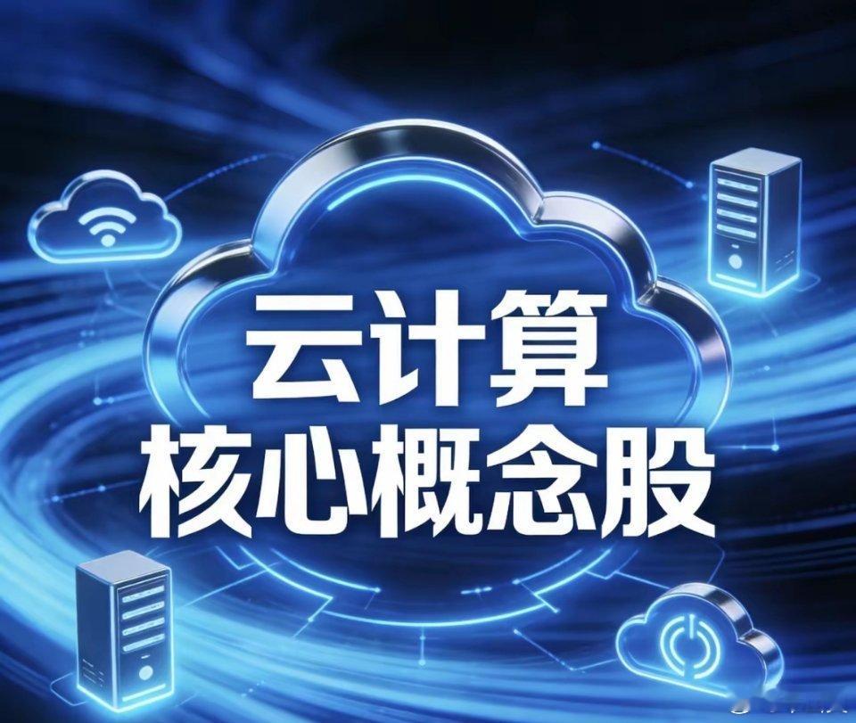 云计算 核心概念股梳理一、算力基建（服务器/芯片/IDC）• 工业富联(6011