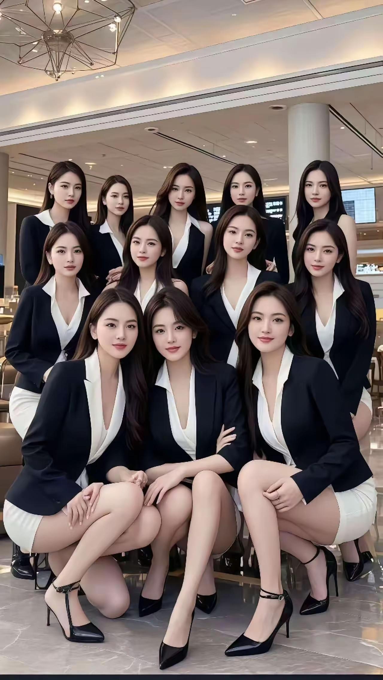这么多漂亮的美女，你能选出来最美的那一个吗？