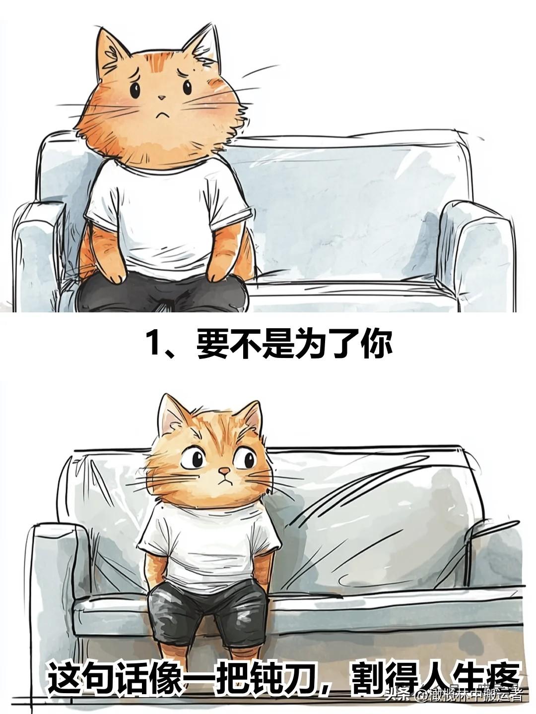 I 一个家庭，最可怕的是张口闭口的说这几句话日常治愈漫画 漫画治愈时刻 温柔治愈