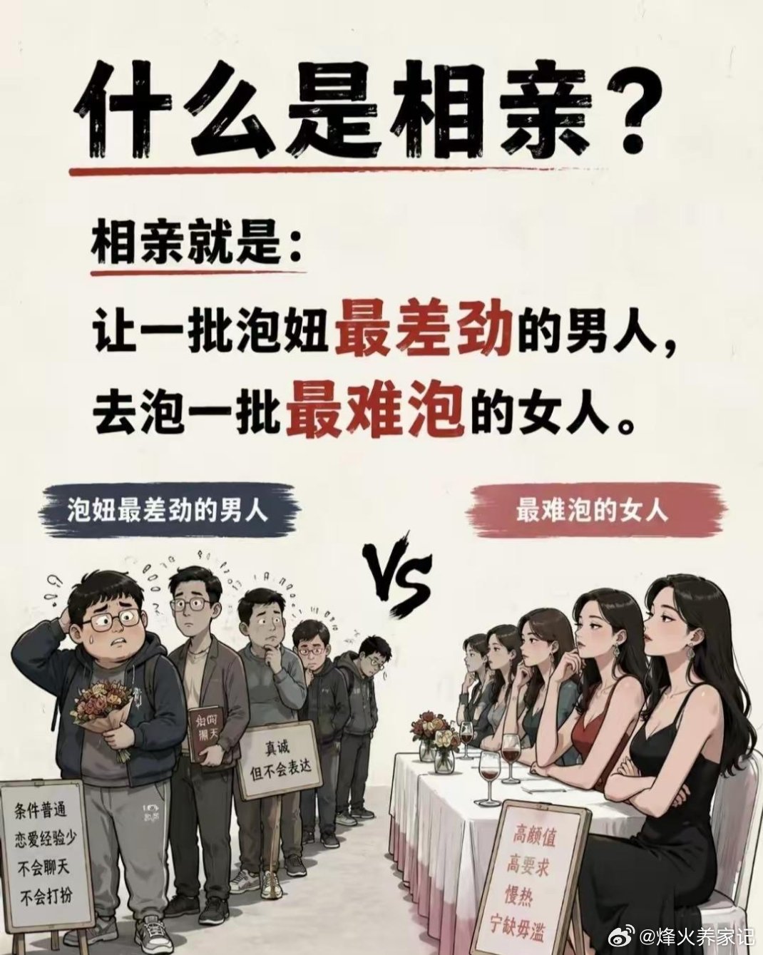 根本就是两个世界的人