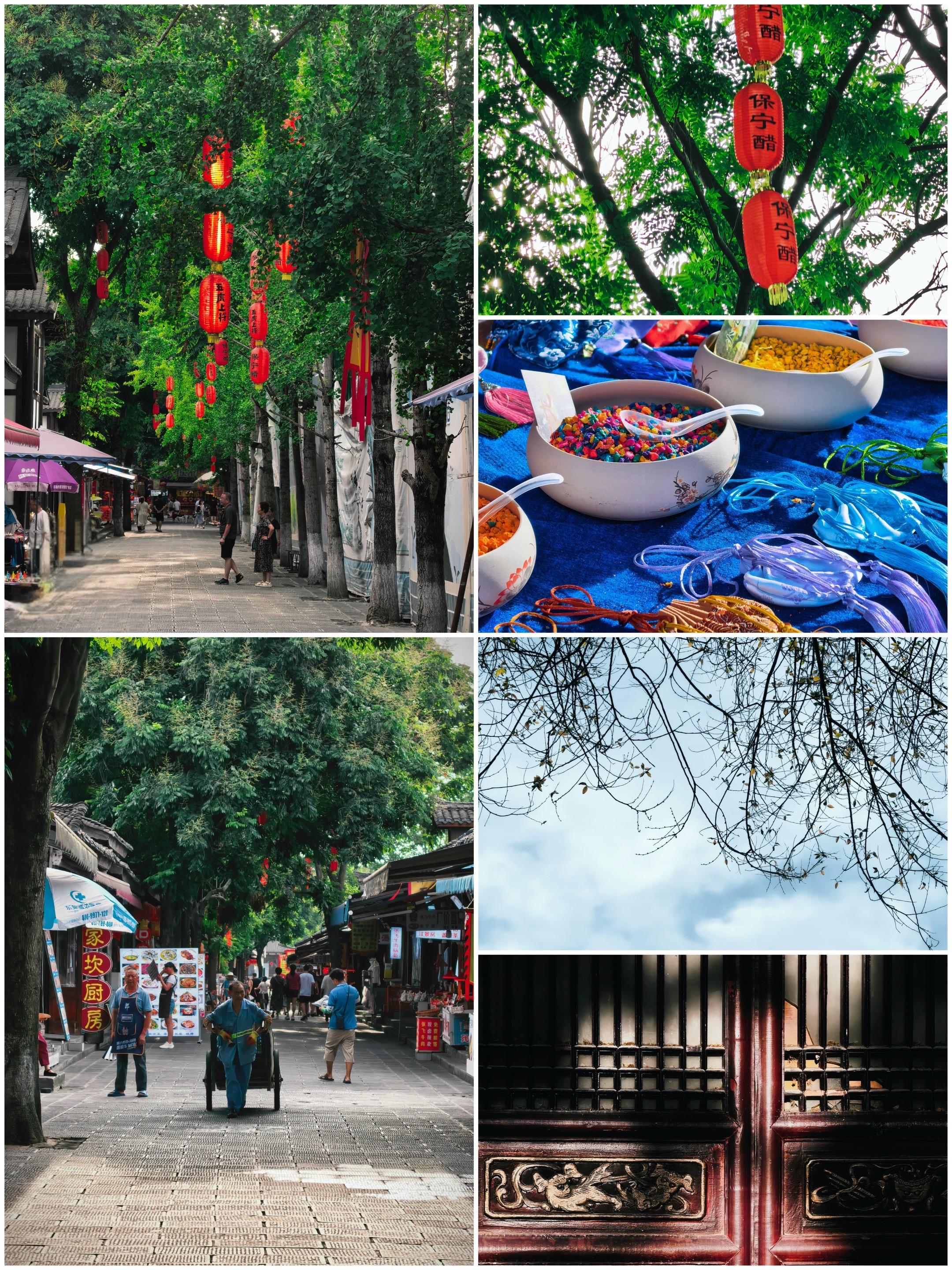 在傍晚的阆中古城扫街是什么样的体验？『旅行日记·20250725』今天...