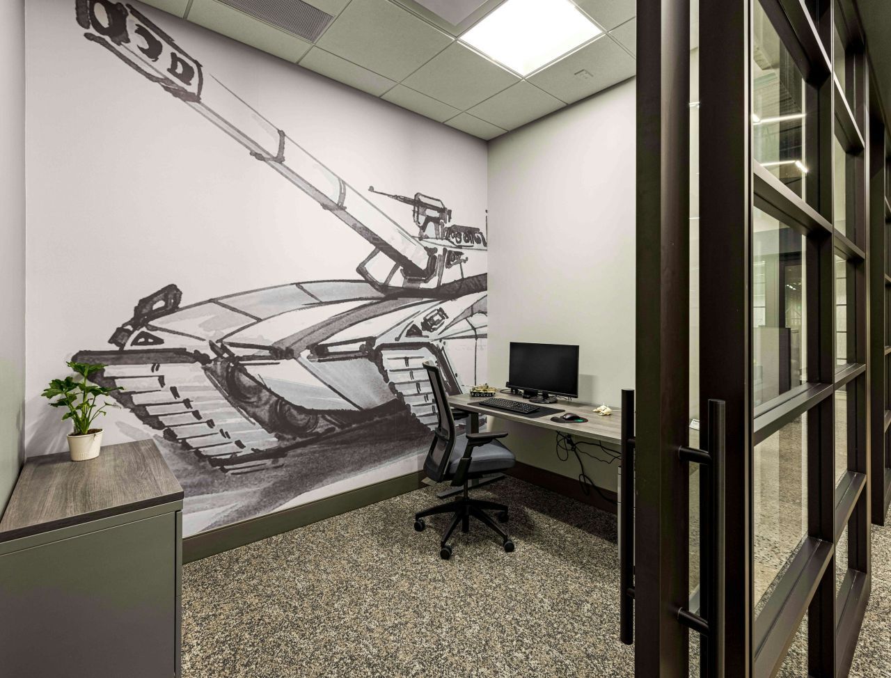 一些M1E3坦克的早期概念设计 