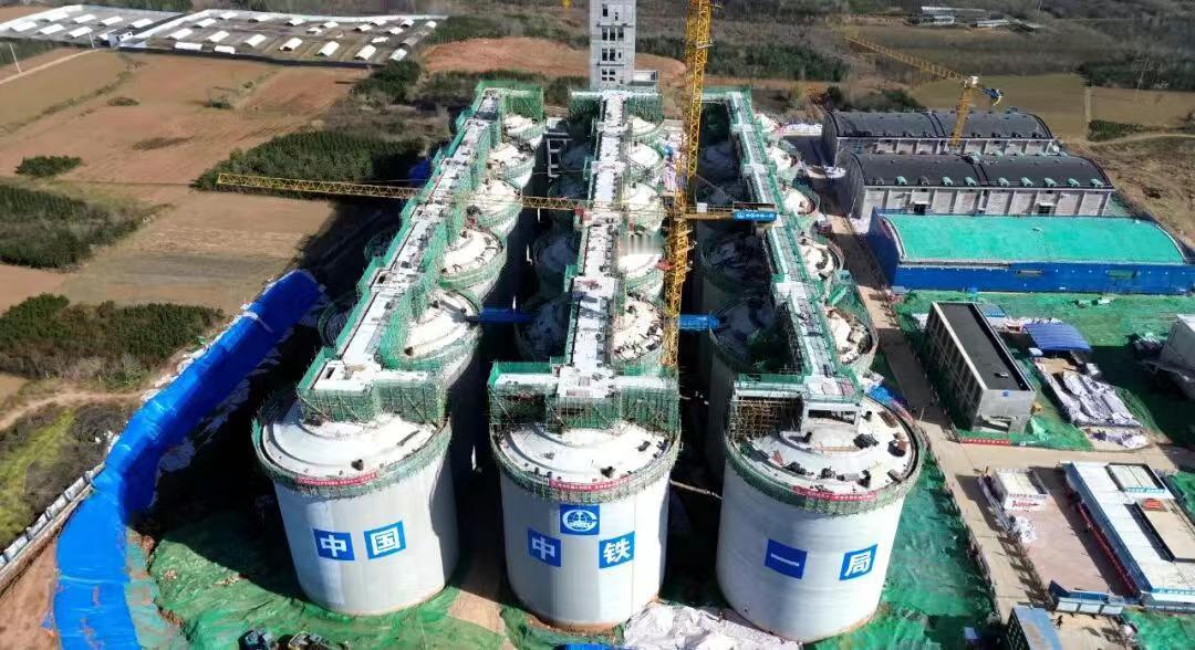 总投资3亿元！西安农投15万吨综合性粮食仓储基地（蓝田）项目建设正酣，目前已进入