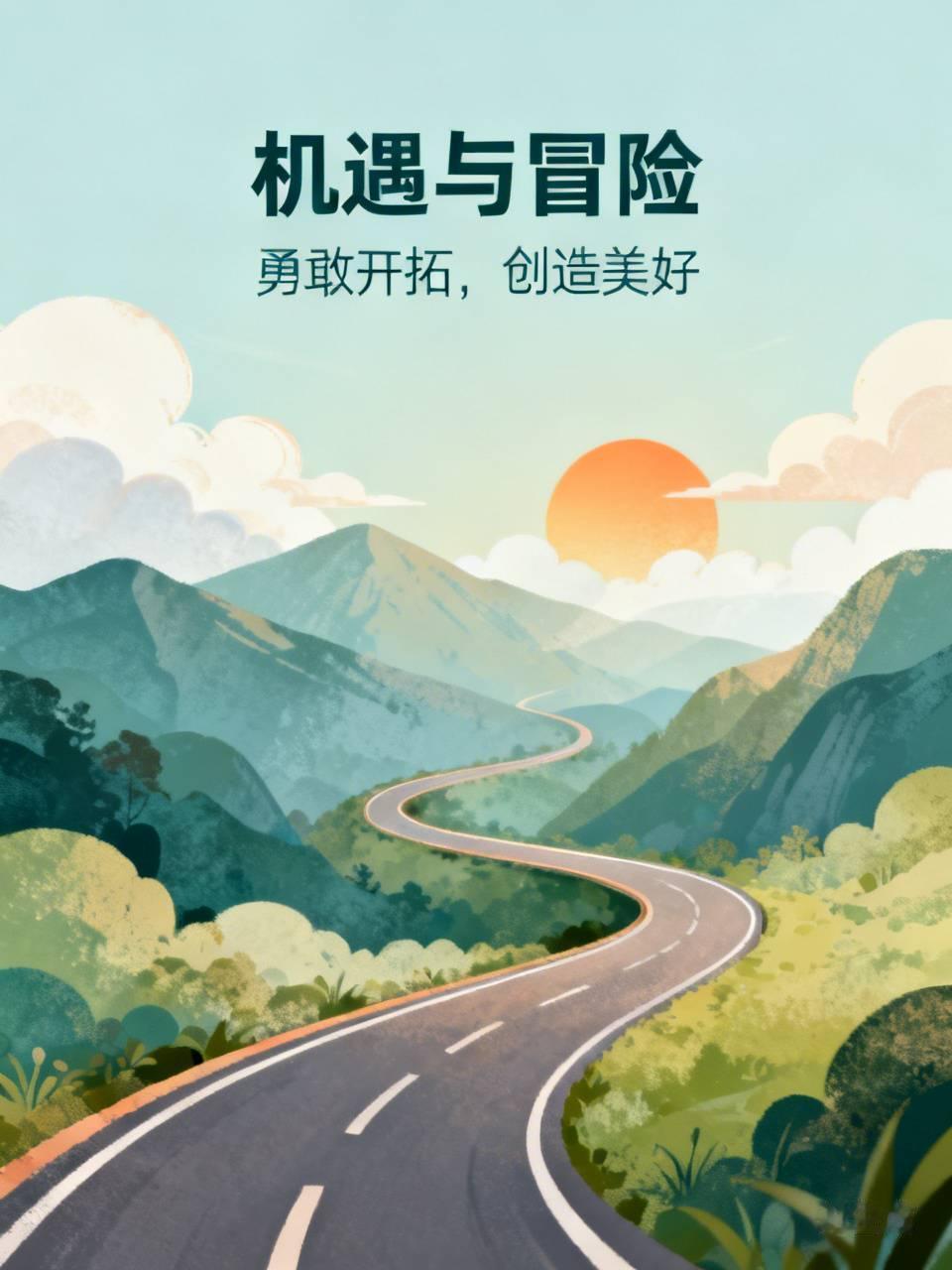 人生本质上充满了风险，充满了风险也就充满了机遇，机遇蕴含了创造，创造蕴含了美好。