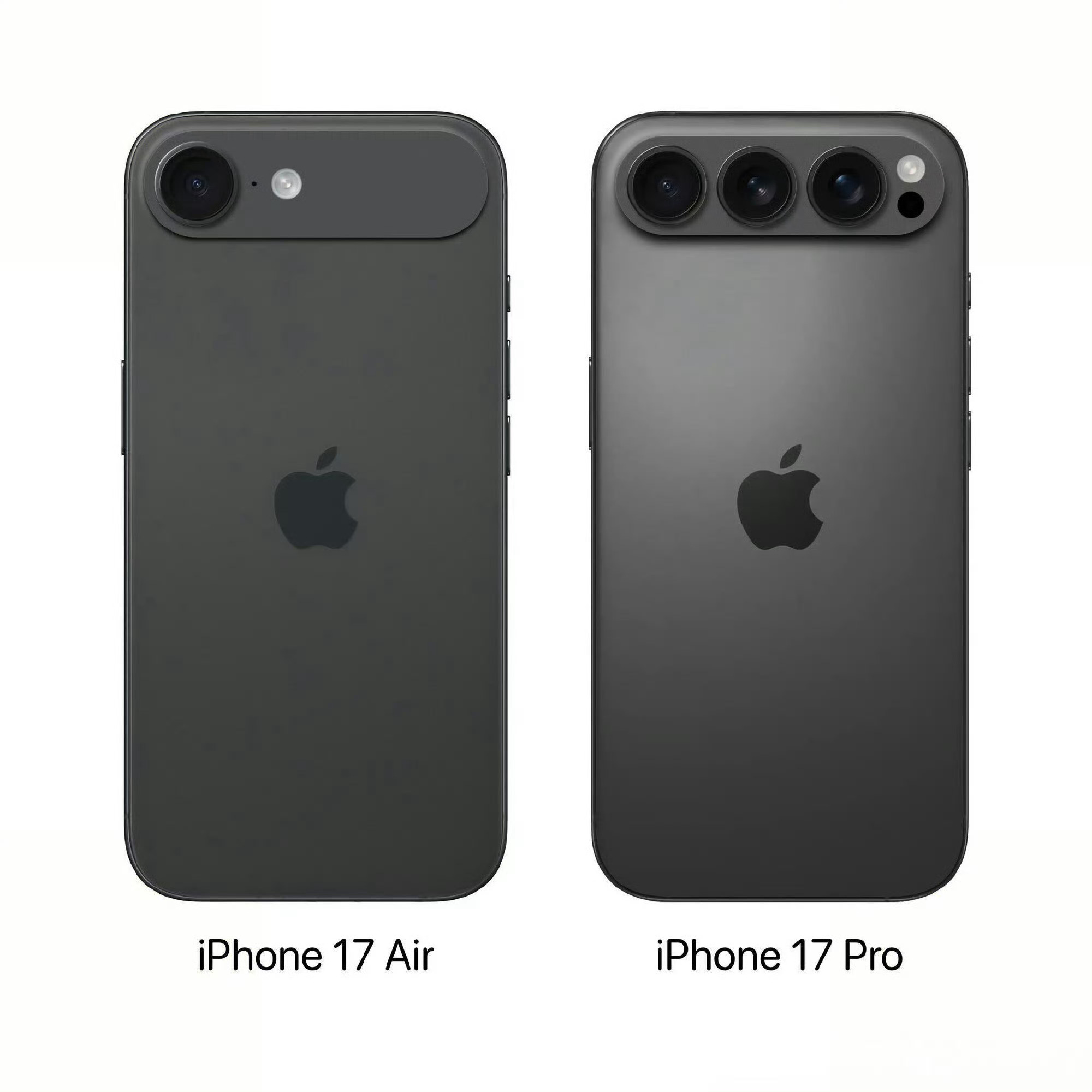 iPhone17或改用条形横置摄像 明年iPhone17摄像头改成横条跑道了？而