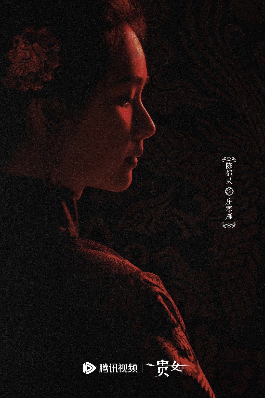 #电视剧贵女[超话]##贵女光影轮廓海报#这贵女全员狠人的设定真是太带感了！陈都