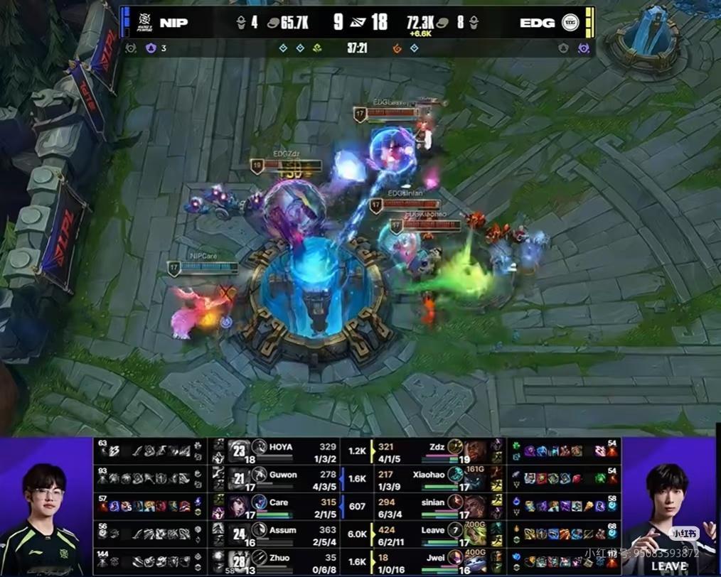 NIP对战EDGEDG 3-2 NIP首次晋级登峰组！泽丽猫无敌了有懂的吗阳杰被