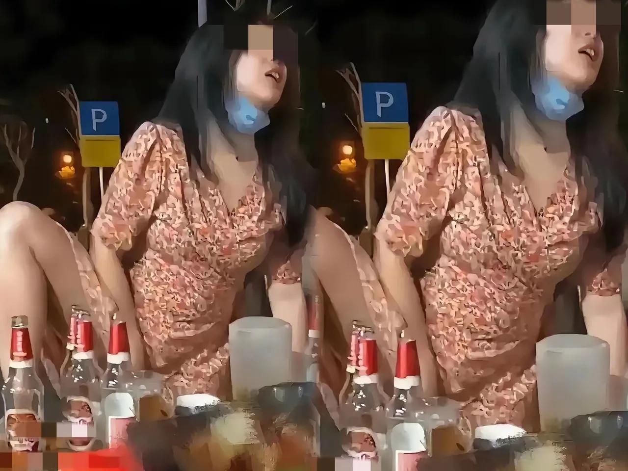 女生在外面可要保护好自己呀，不要一喝酒就“放飞自我”，互联网上是真的没有认识的人