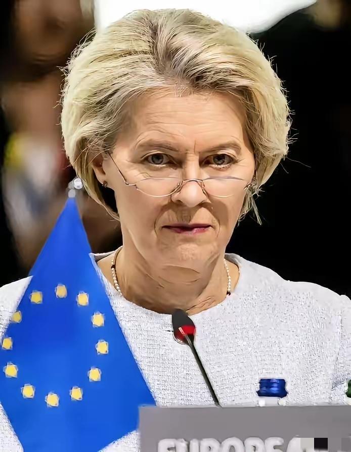 谁能想到，曾喊着“对华强硬”的冯德莱恩，终究没能拦住欧盟的妥协！这场持续一年多的