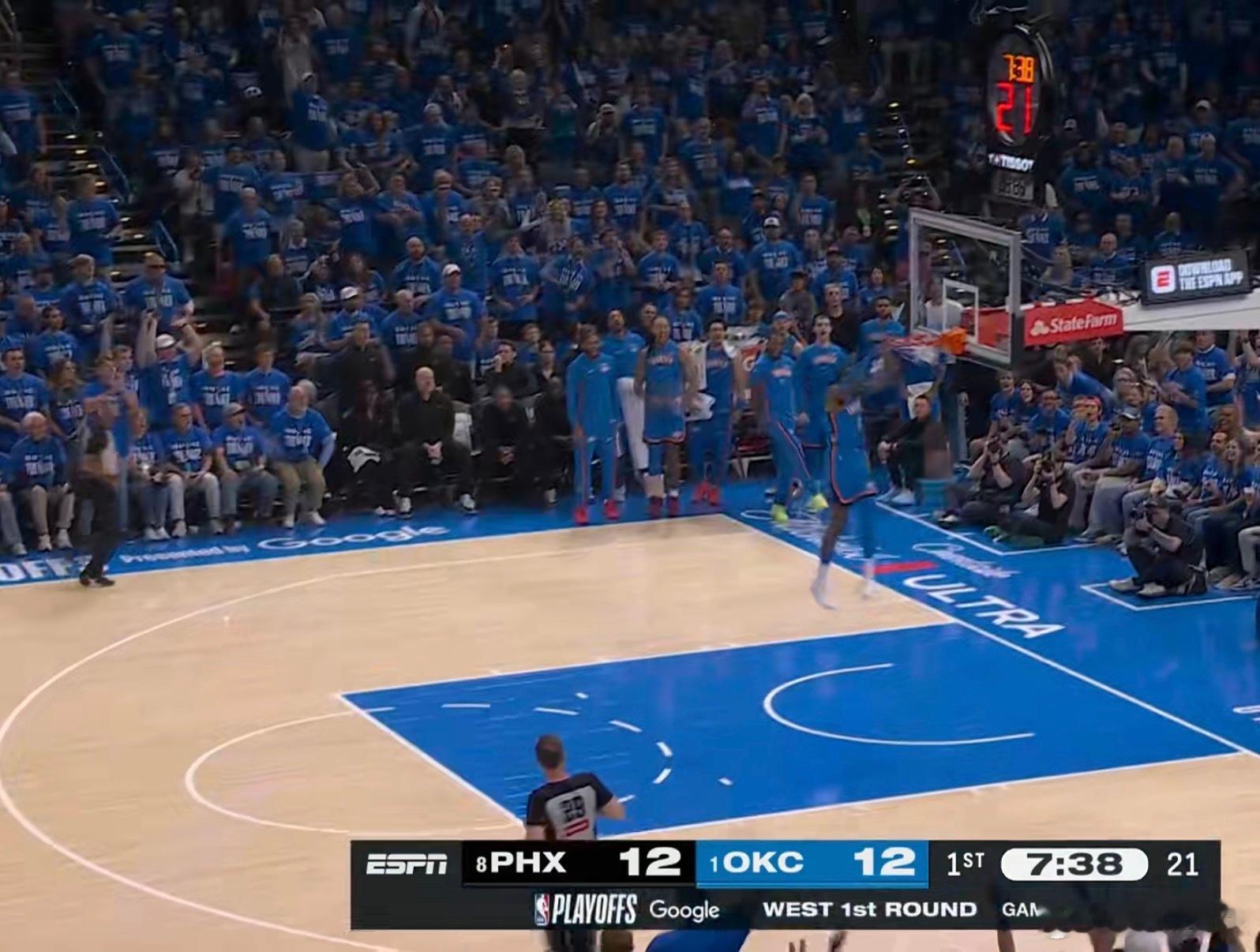 节奏不错。继续保持。雷霆