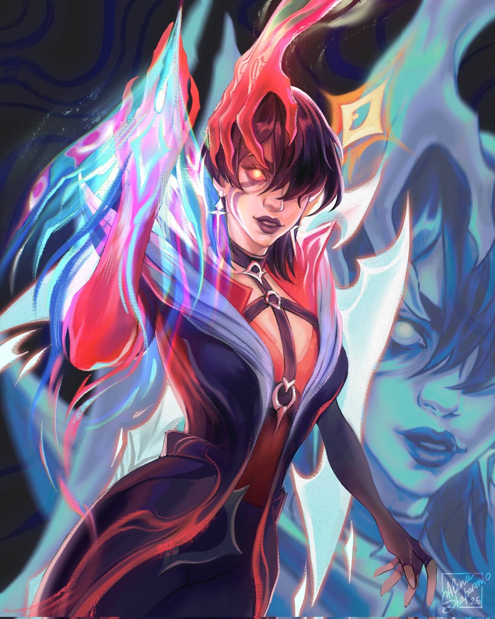 万魔殿 薇恩（cr:Shaparenko_a9）英雄联盟