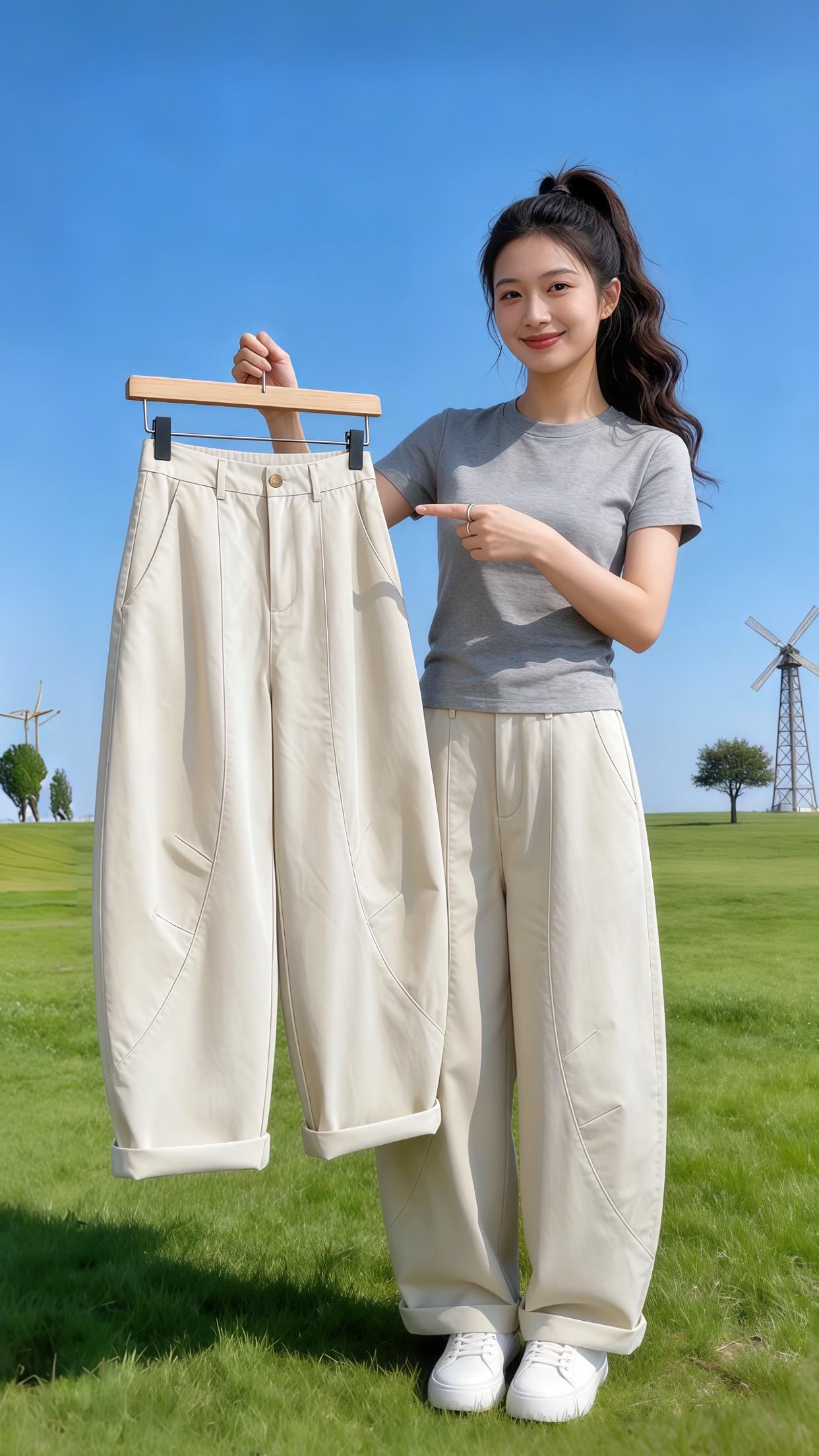 如何摆脱路人感穿搭 早春姐感穿搭 百搭裤子 梨形身材穿搭 微胖女生也要...