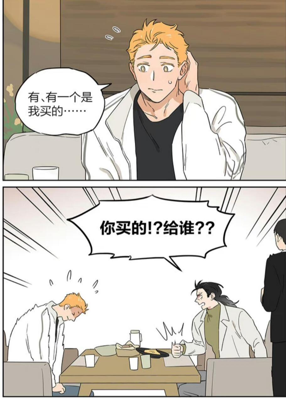 捡了东西的狼大土豆收到了很多巧克力，狼王吃醋国漫黄金十年  cr：麻尾 