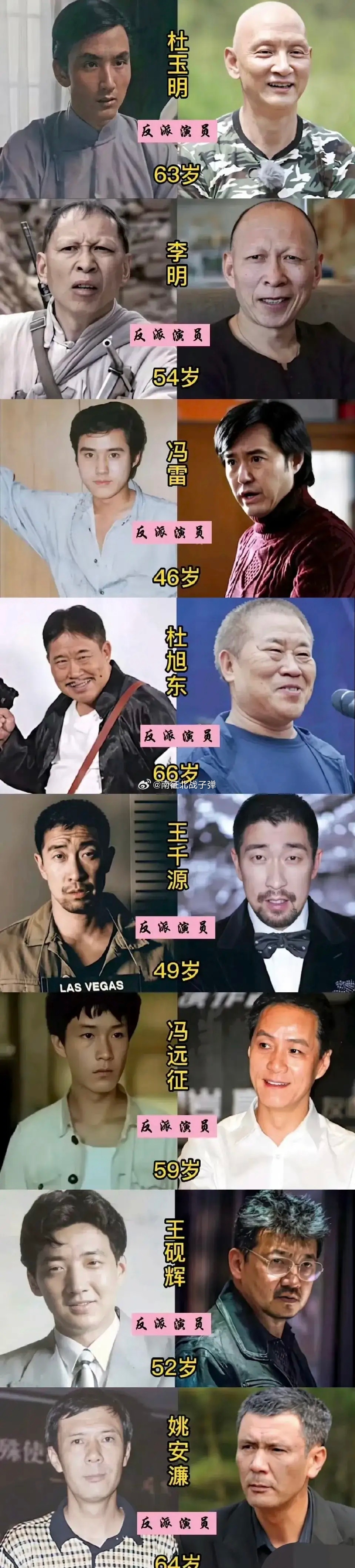 演坏人最像的男演员，冯远征真是童年阴影… ​​​，有你害怕的吗[doge] ​​