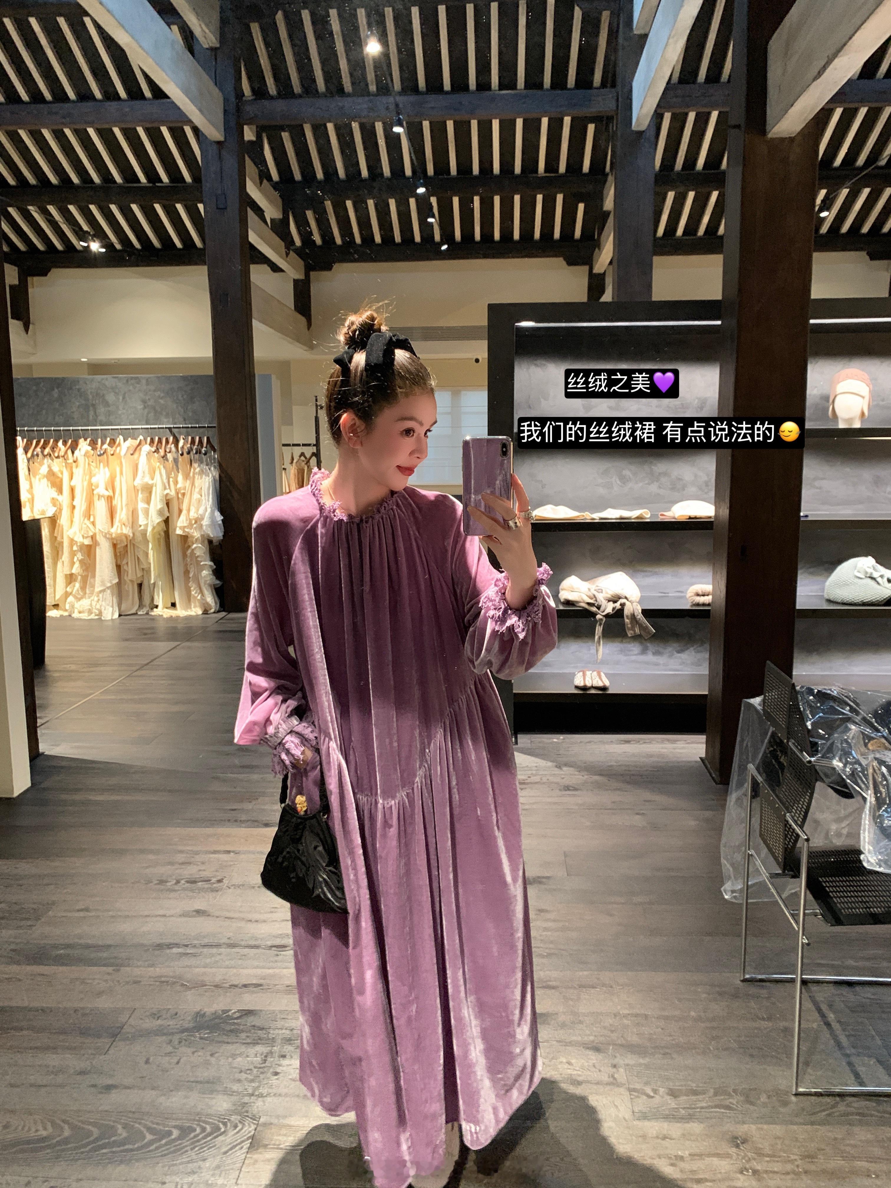 💜✨💜又是丝绒哈是要集齐所有的色系莫🙂↔️祝 我们永远万紫千红♥️ 
