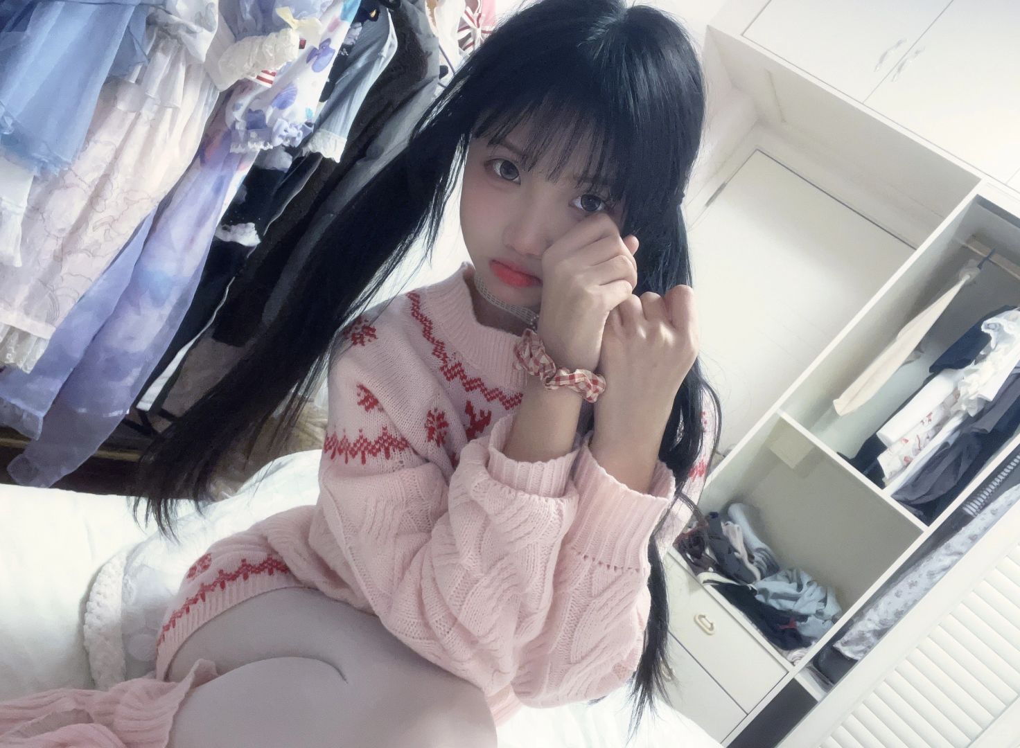 好喜欢粉色