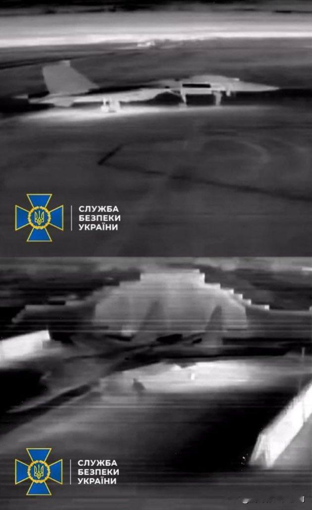 乌克兰安全局又对克里米亚的贝尔贝克军用机场下手了，这次摧毁了2架苏-27战机，其