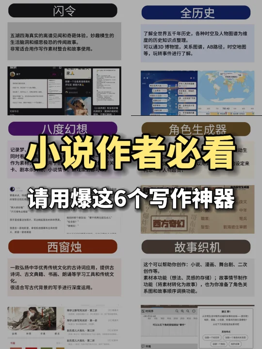小说作者必备写作神器✅效率直接翻倍