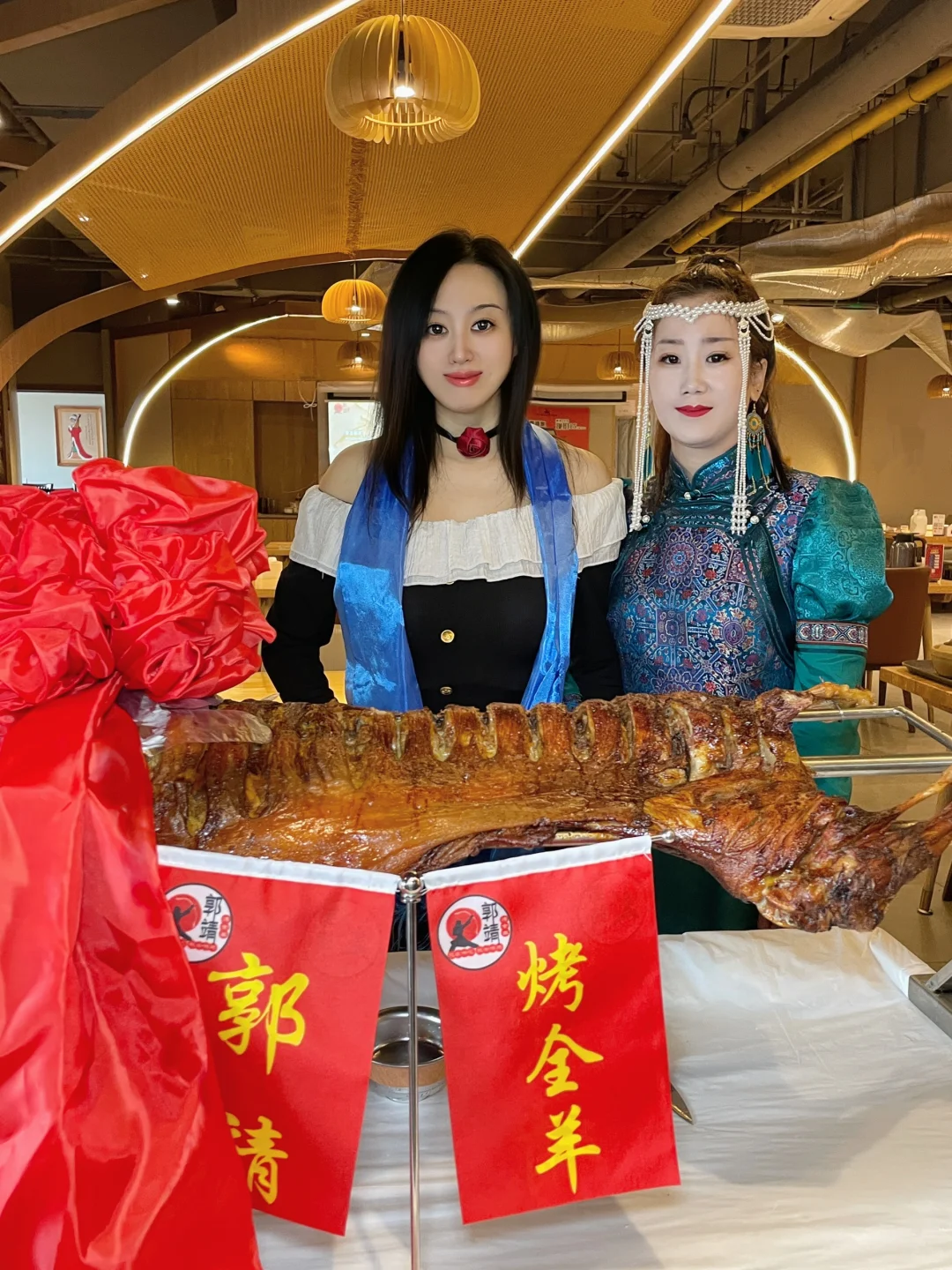 绝了！天花板级别的🐑郭靖烤全羊，味蕾的盛宴