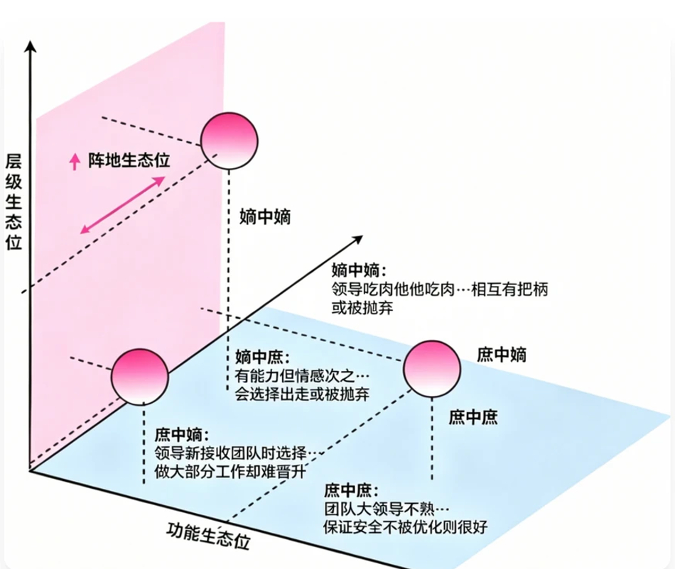 大厂嫡系层次图你在职场里处于什么生态位？ 