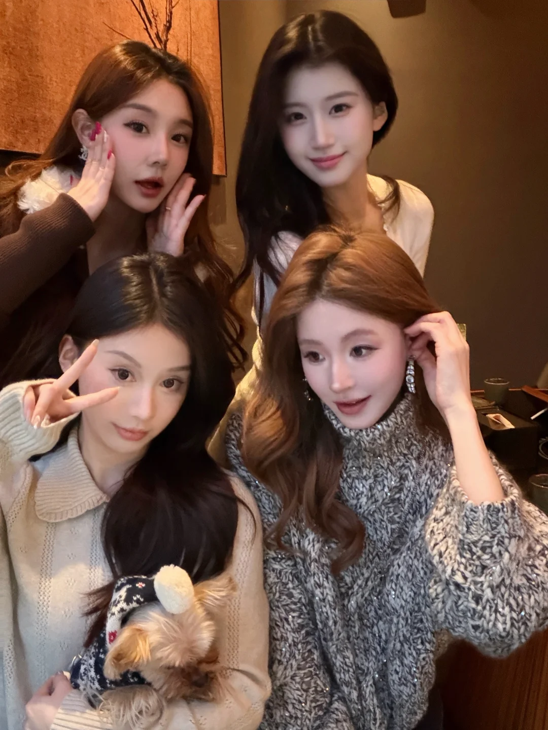 情人节和姐妹快乐💕