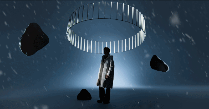 反复爱上丁禹兮的暖 新短片里丁禹兮一身白羽绒服温暖又治愈，而他的暖不止在镜头里。